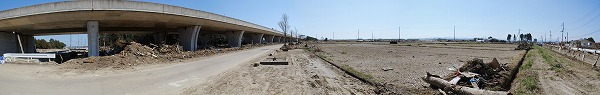 東部道路西側